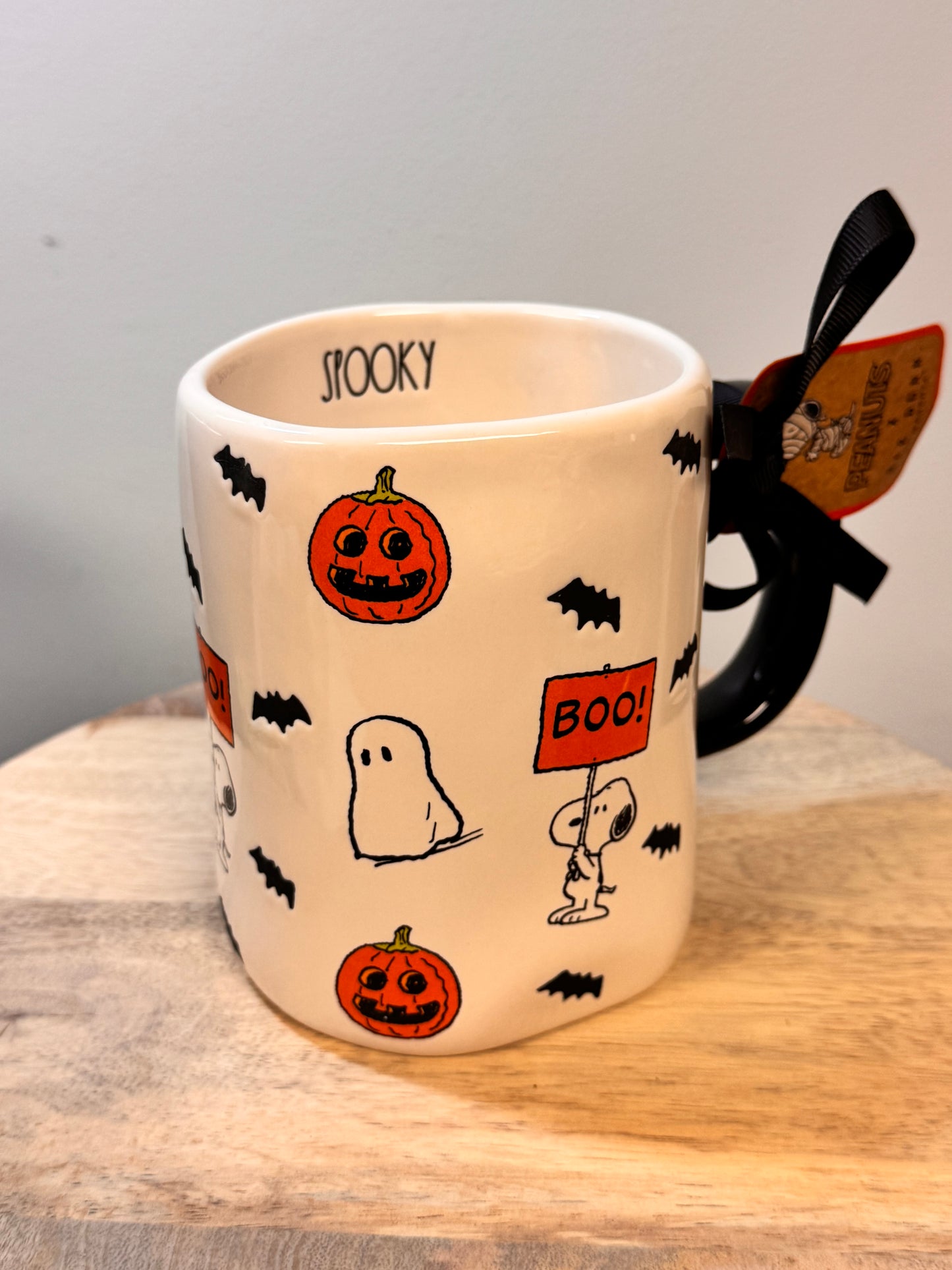 New Rae Dunn Snoopy Boo! Mug