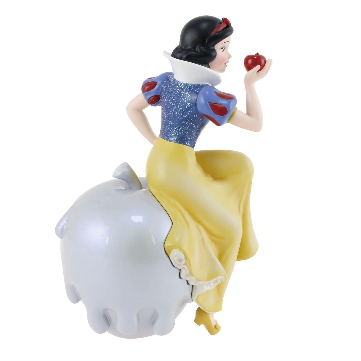 Enesco Disney Showcase 100 Years of Wonder Snow White Apple Figurine, 7 Inches