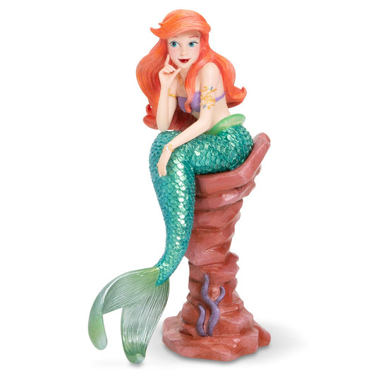 Enesco Disney Showcase Couture de Force Little Mermaid Ariel Figurine, 7.8 Inch, Multicolor