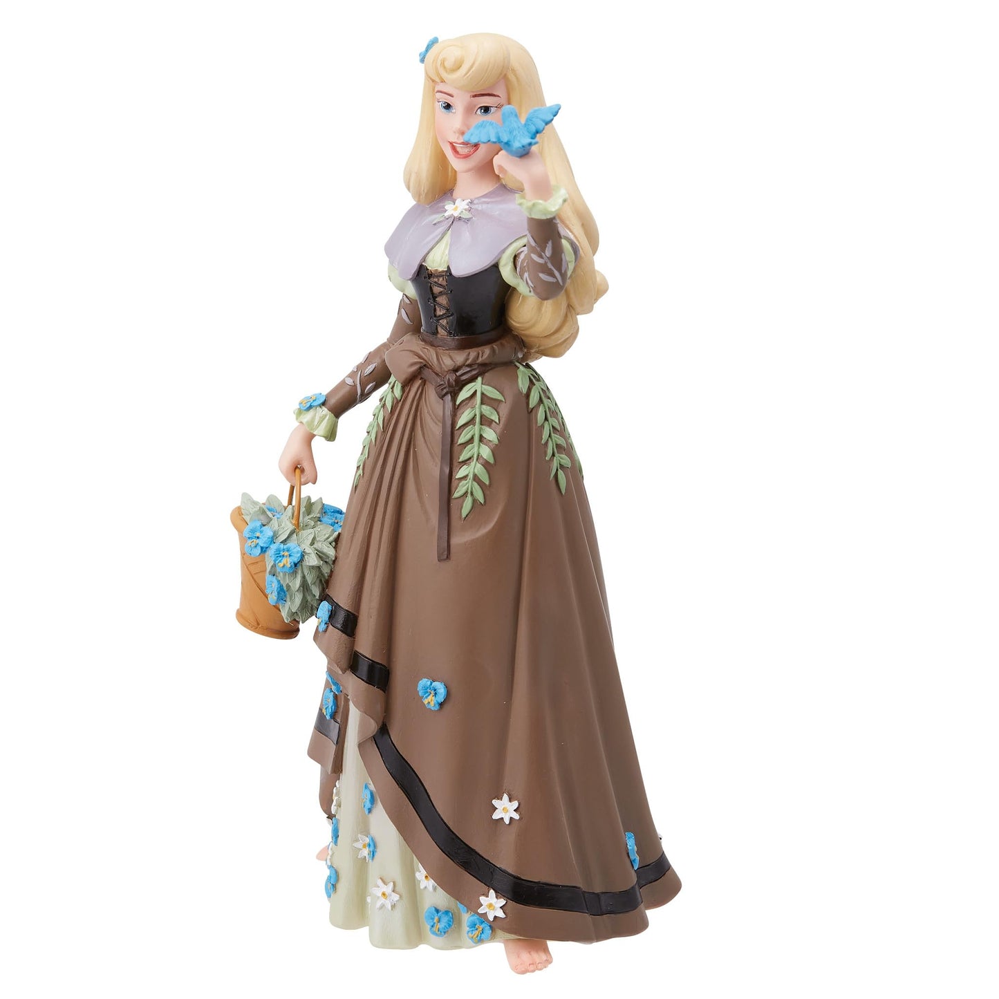 Enesco Disney Showcase Botanical Sleeping Beauty Briar Rose Princess Aurora Figurine, 8.27 Inch, Multicolor