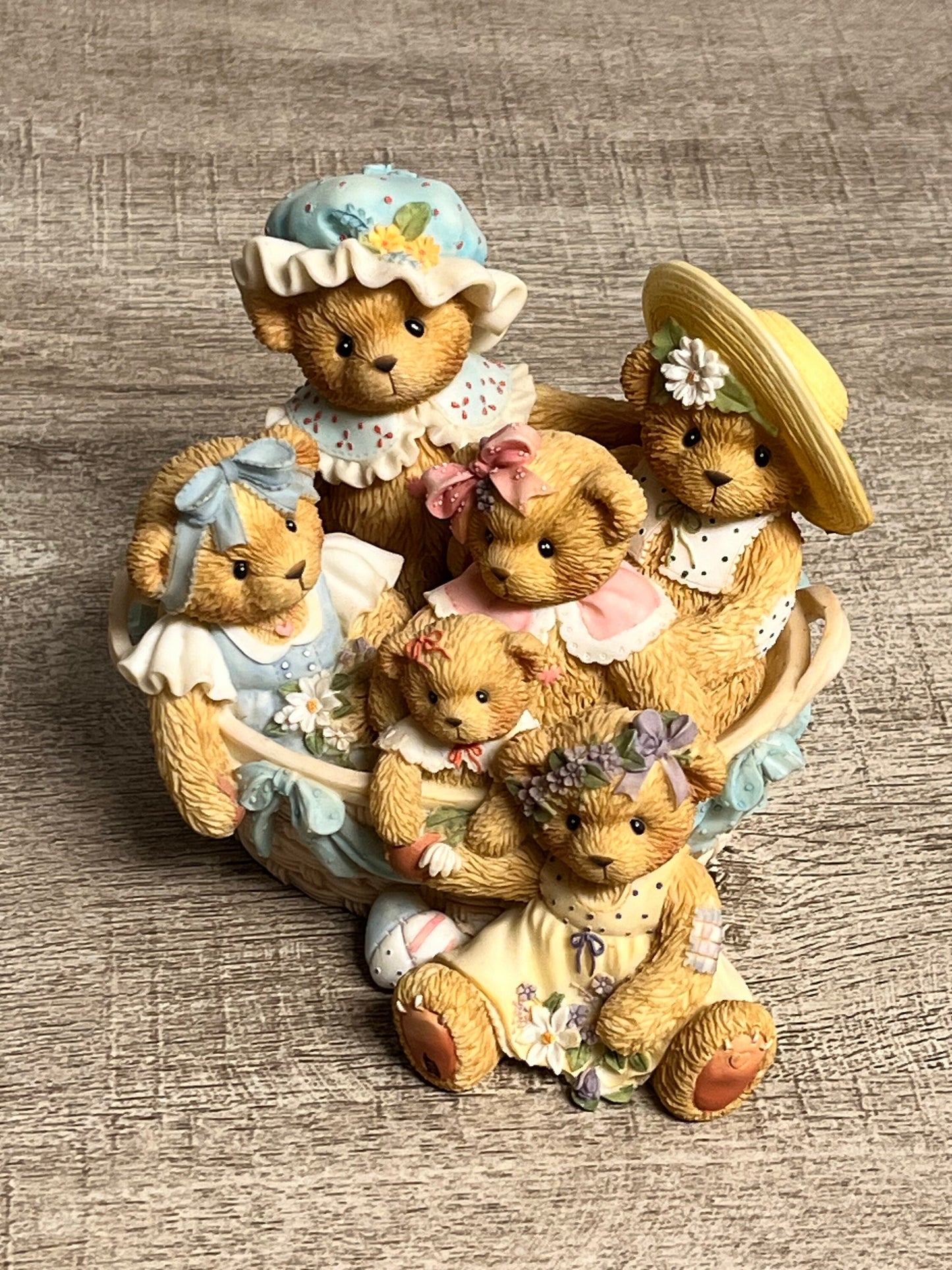 Cherished Teddies by Enesco 2001 Cynthia, Ethel, Nanette, Loa 789585