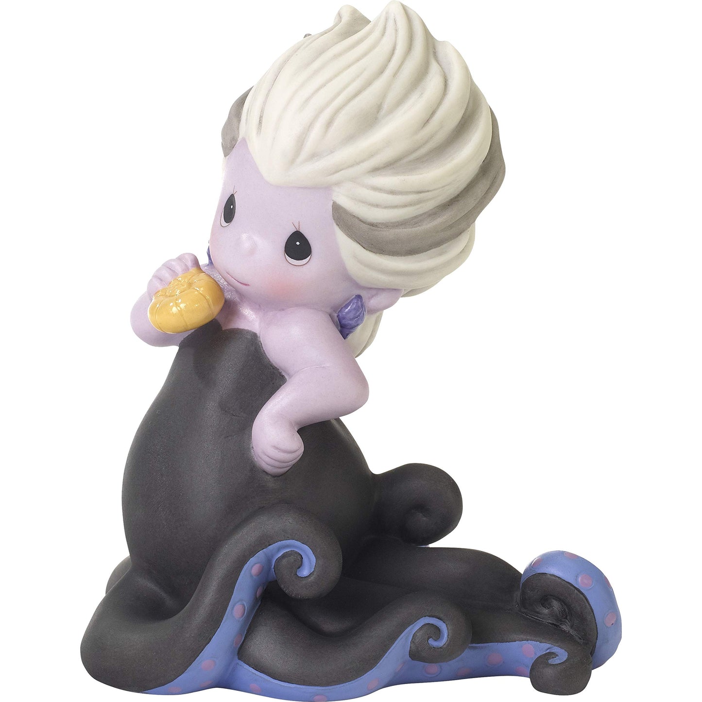 Precious Moments 192015 Disney Showcase Ursula You Leave Me Speachless Bisque Porcelain Figurine, Multi