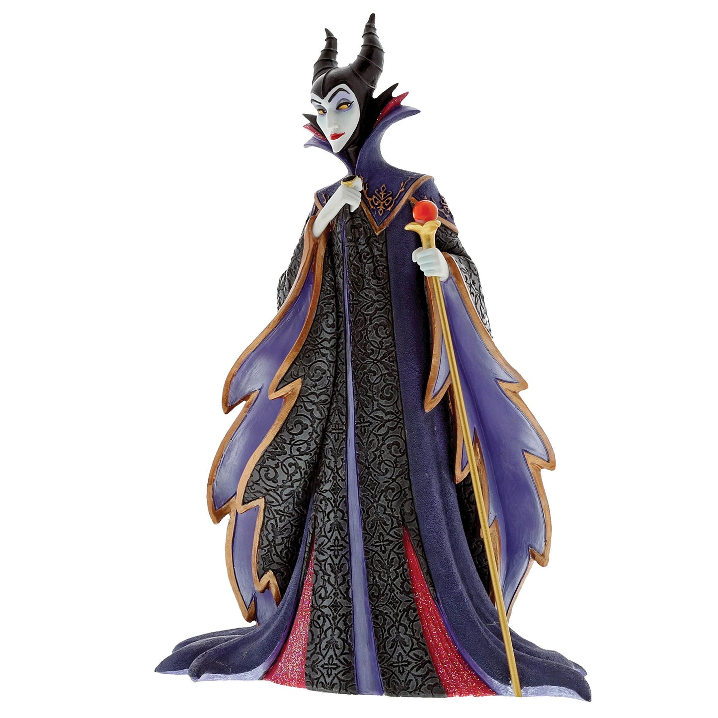 Enesco Disney Showcase Sleeping Beauty Maleficent, 8.75", Multicolor Stone Resin Figurine, 22 Count