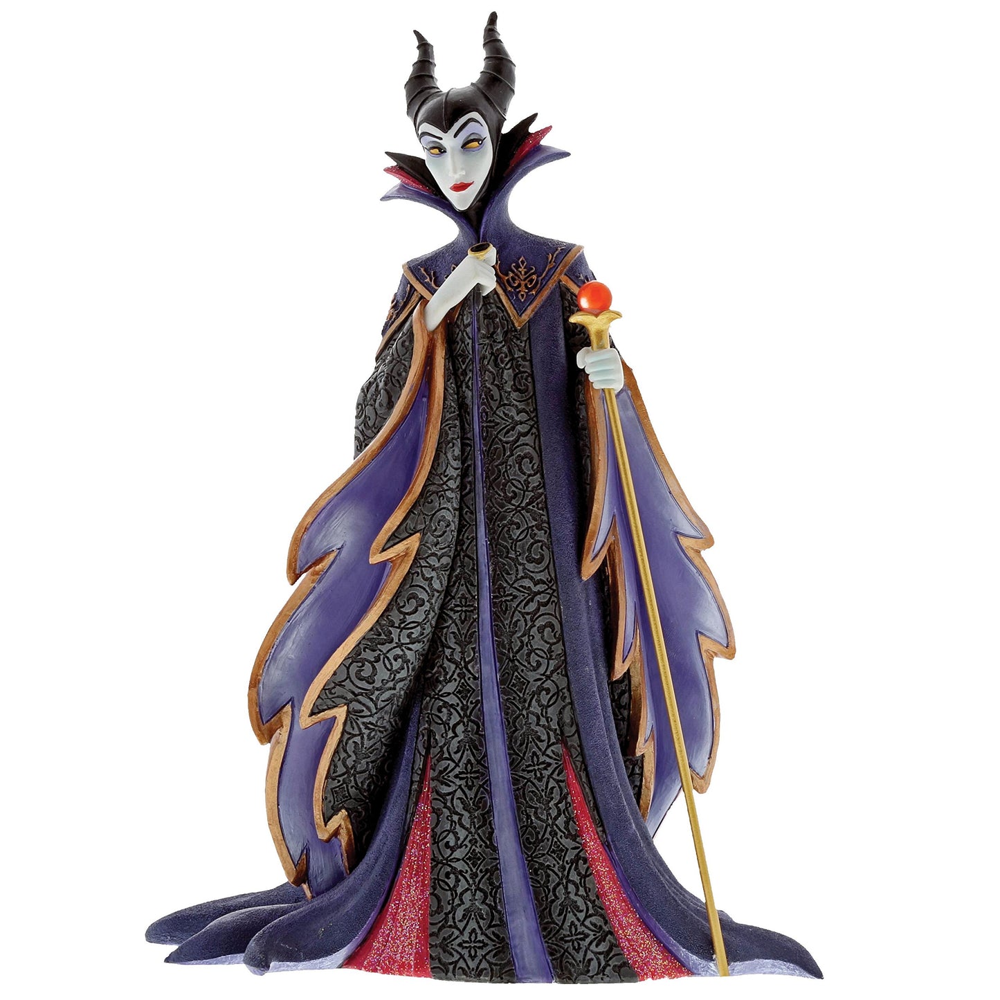 Enesco Disney Showcase Sleeping Beauty Maleficent, 8.75", Multicolor Stone Resin Figurine, 22 Count