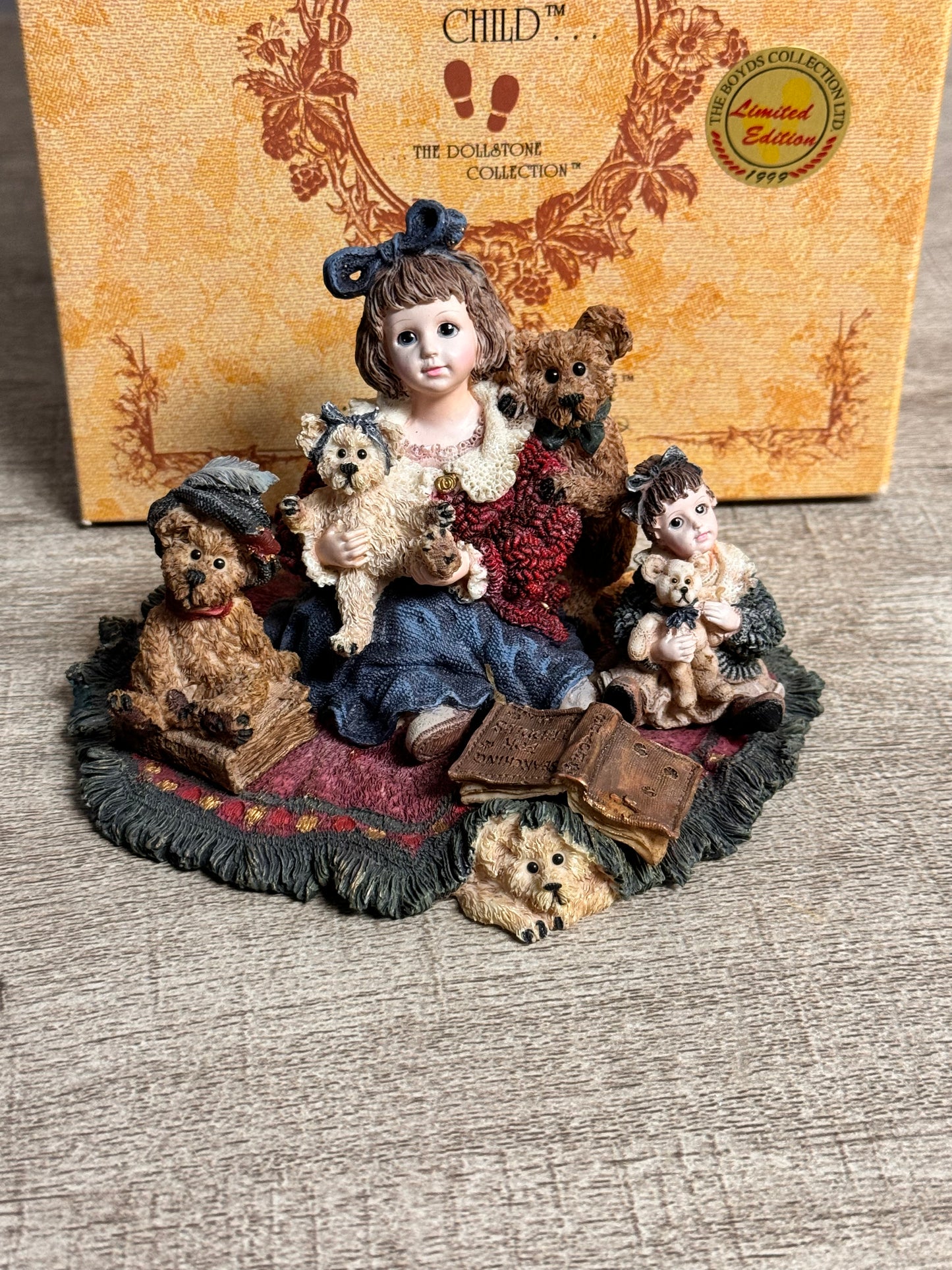 Boyds Bear Yesterdays' Child 1999 Kelly and Company...The Bear Collector LE Series No., 4 3542