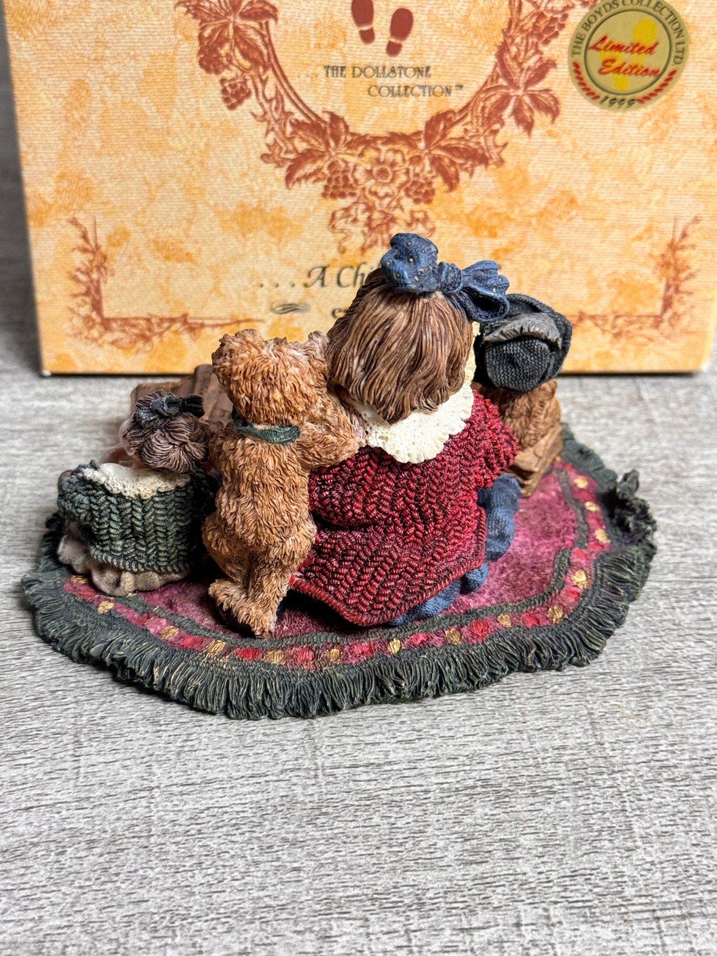 Boyds Bear Yesterdays' Child 1999 Kelly and Company...The Bear Collector LE Series No., 4 3542