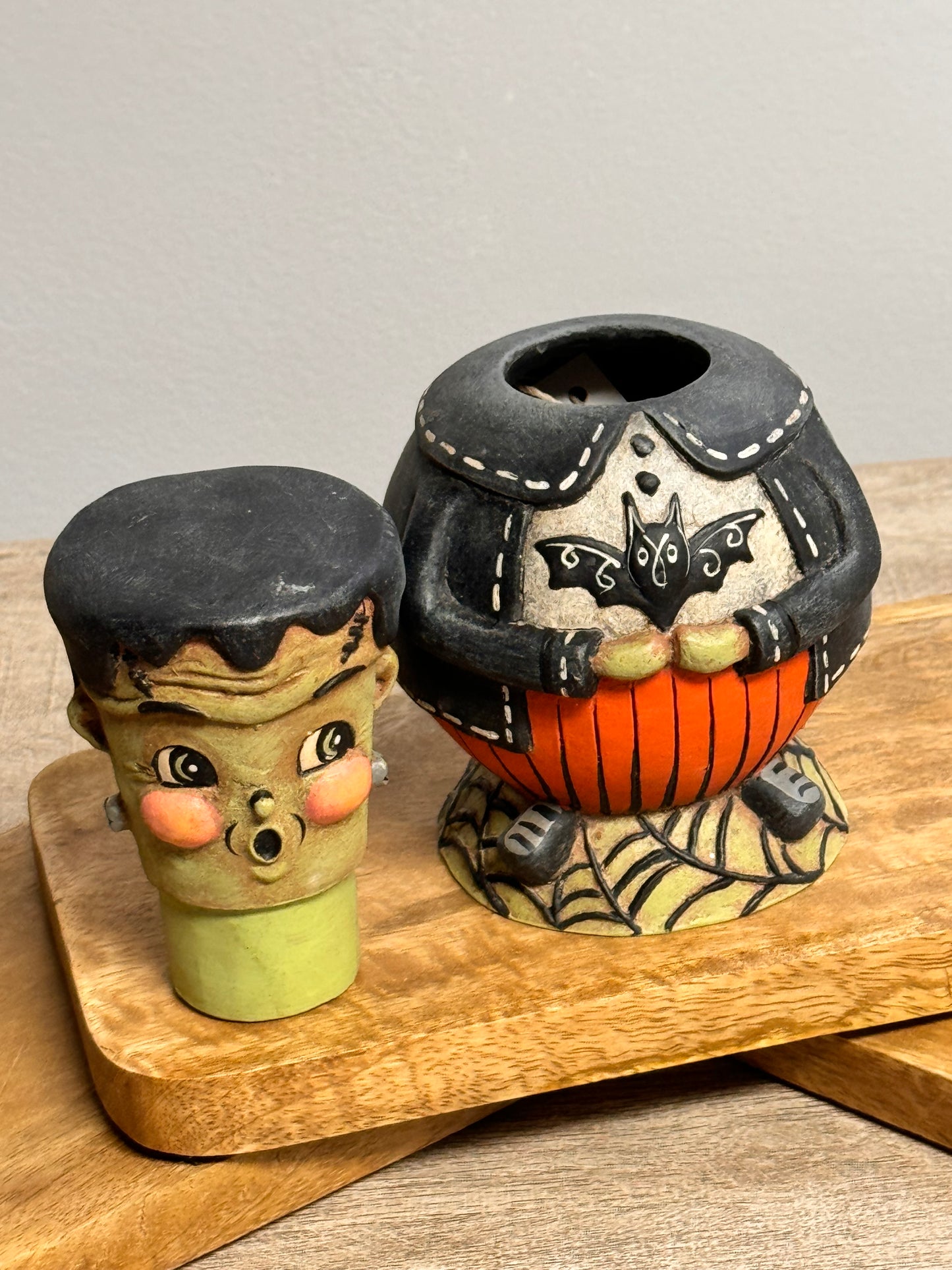 New Johanna Parker Frankie O'Bats Spooks Jar Container