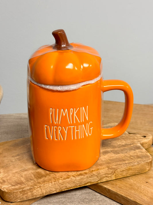 New Rae Dunn Pumpkin Everything Mug