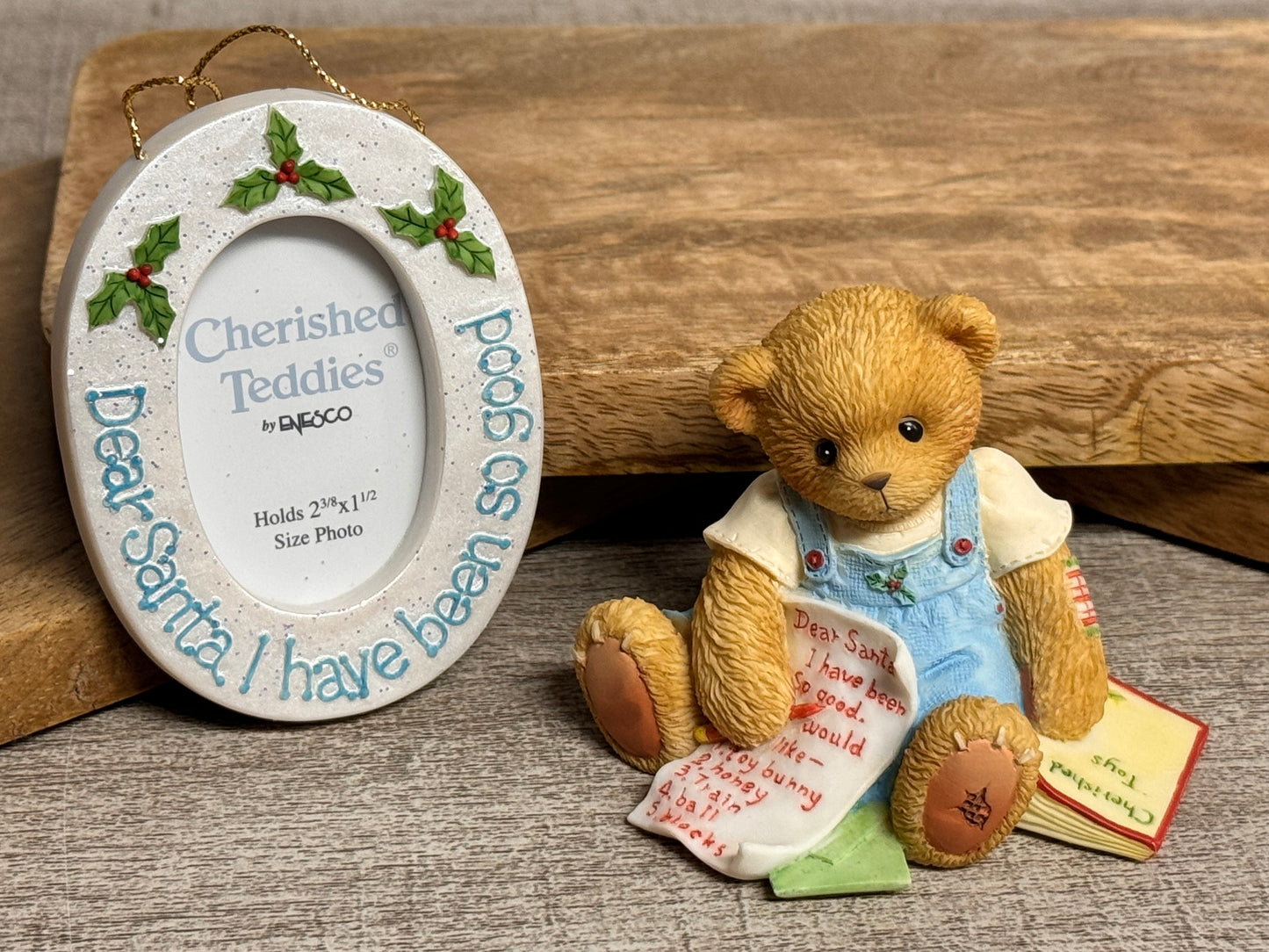 2005 Cherished Teddies by Enesco Dear Santa I Love Been So Good 4002831