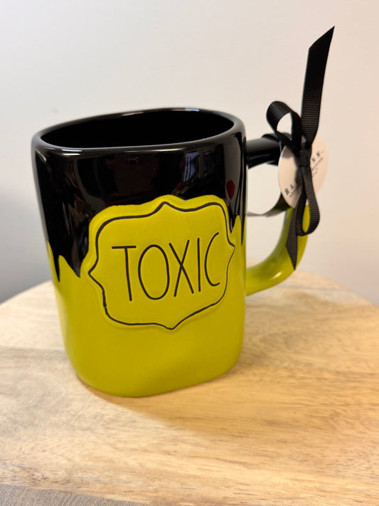 New Rae Dunn Toxic Green Mug