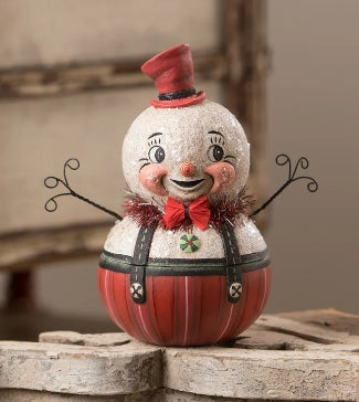 New Johanna Parker Snowman Freddy Frost Container