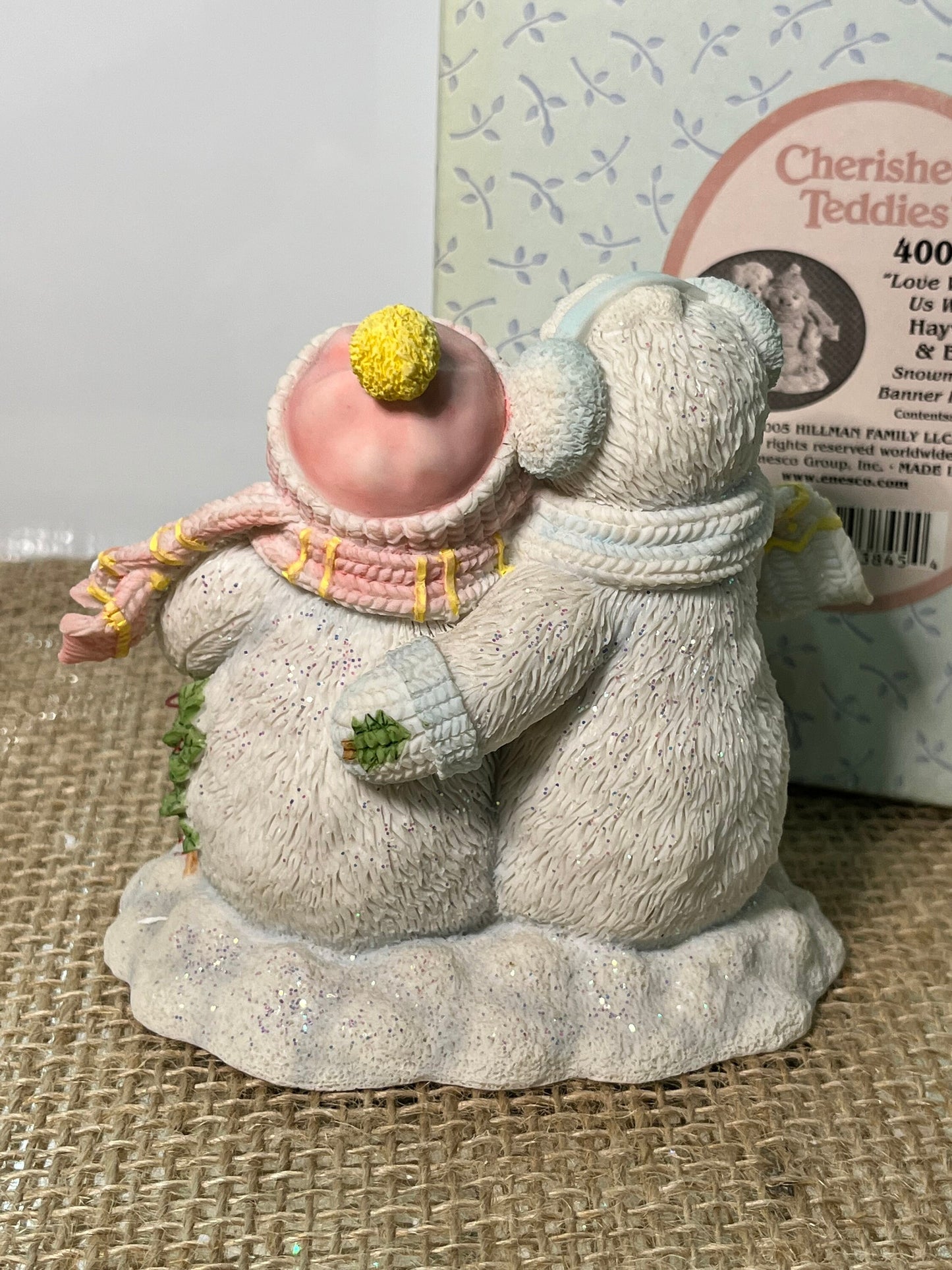 Cherished Teddies Hayward & Effie Love Will Keep Us Warm 4002841