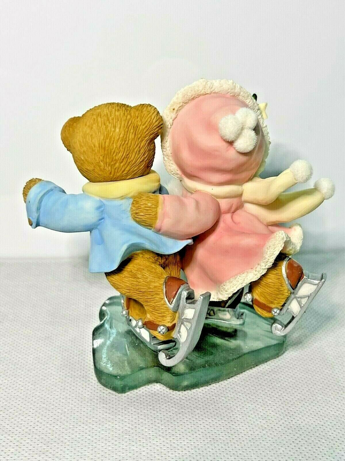 Cherished Teddies Monika & Joerg Gliding Through The Holidays Together 4010087