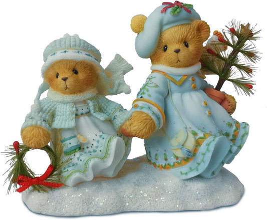 Cherished Teddies 2003 Selma and Ariana Winter Wonders 112390