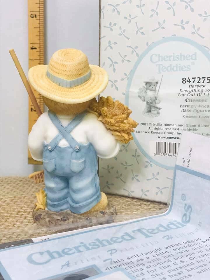 New Cherished Teddies Chester Harvest Everything You Can Out 847275