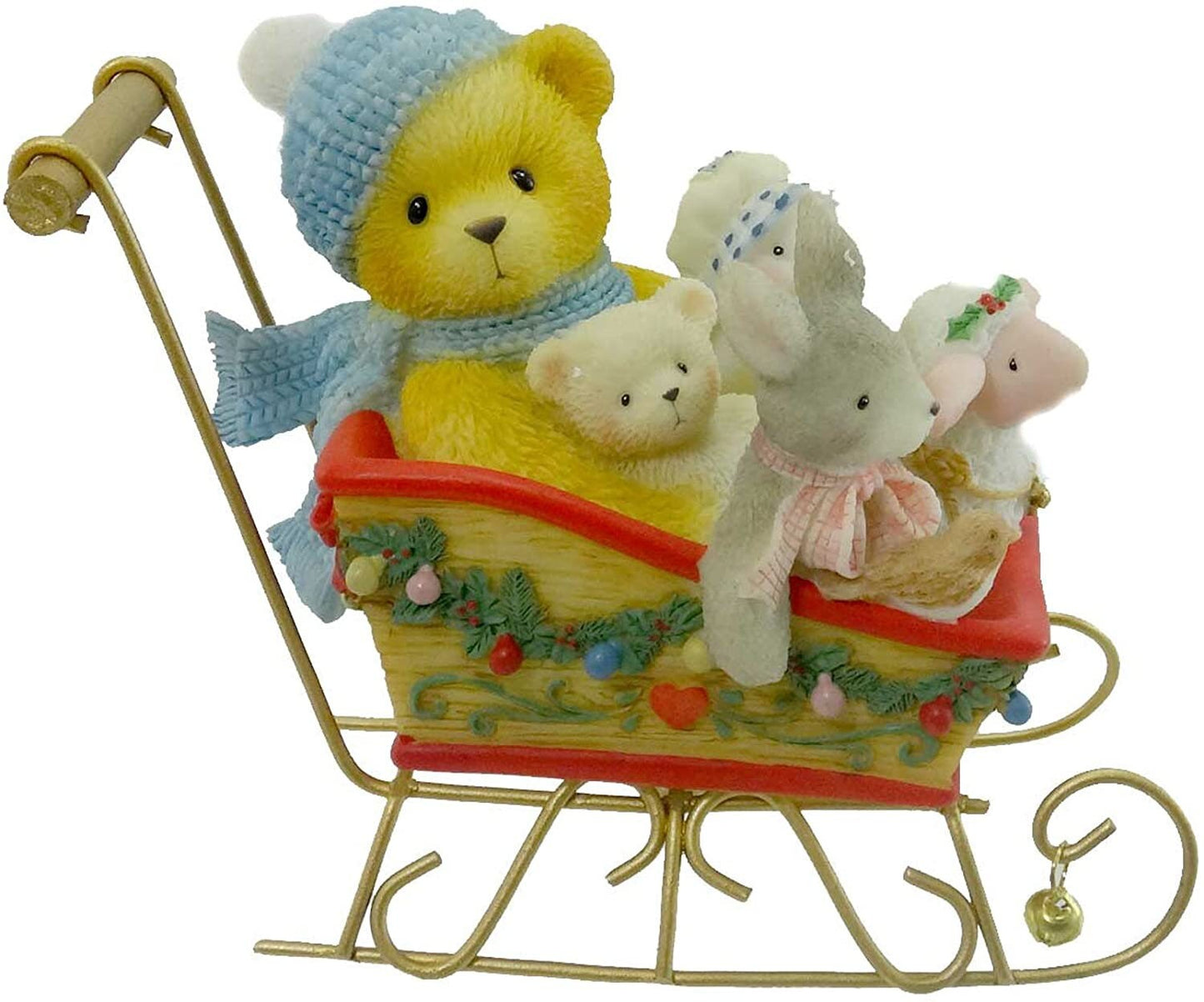 New in Box Cherished Teddies 1999 BRIAN Look Out Snow! Here We Go! 533807