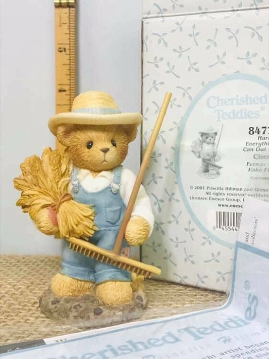 New Cherished Teddies Chester Harvest Everything You Can Out 847275