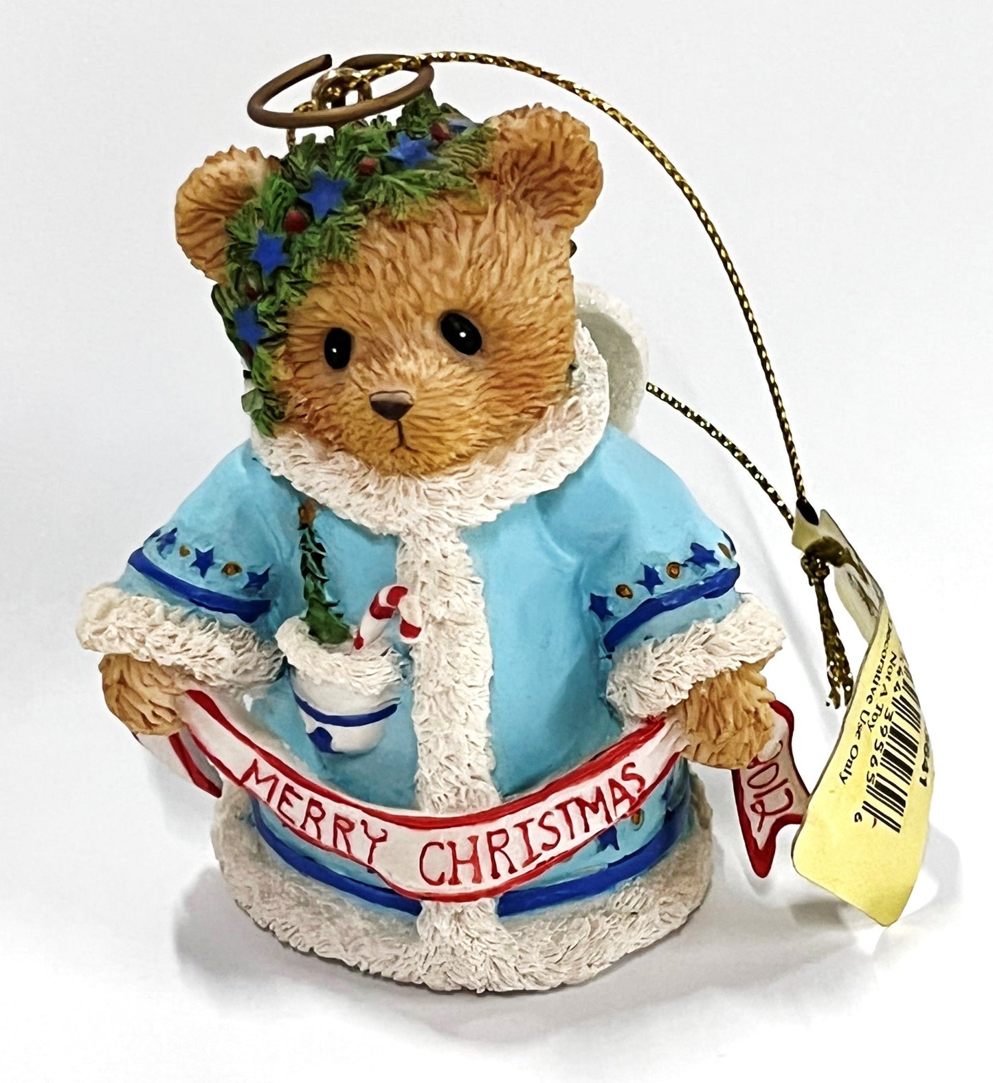 Cherished Teddies 2012 Wishing You A Heavenly Holiday Hanging Orn. 4023641