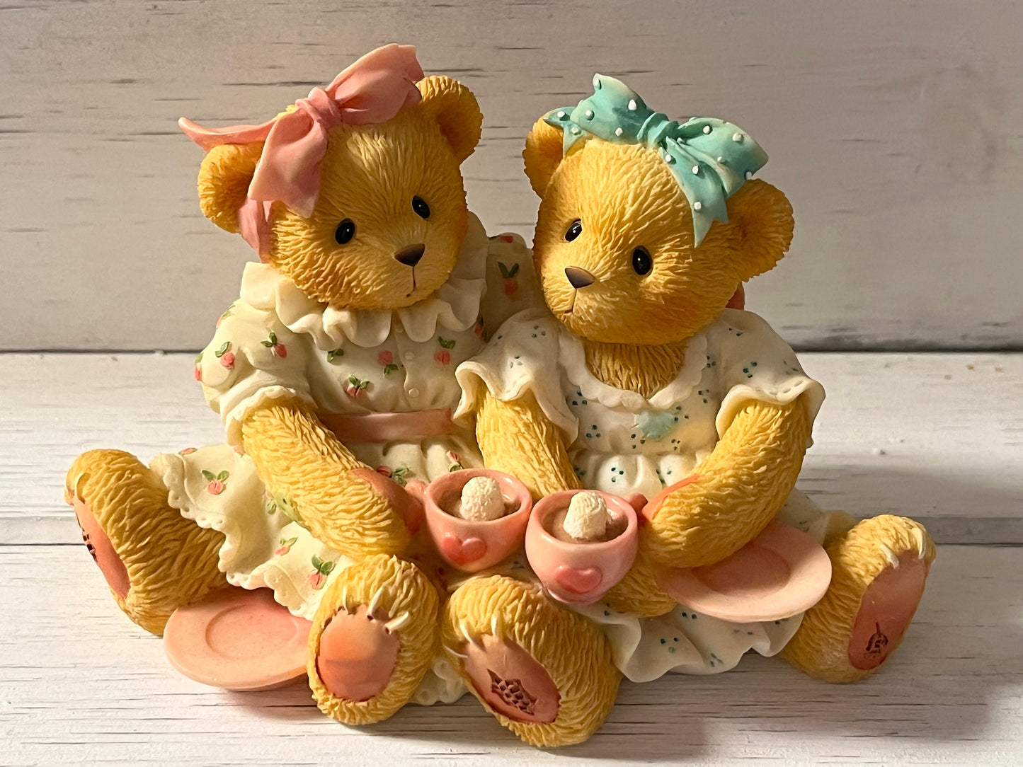 Cherished Teddies 1999 Skylar and Shana When you Find A Sunbeam 601594