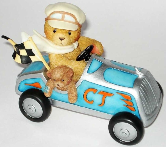 Cherished Teddies 2000 Andre The Finish Line Iss Only A Lap Away 789836