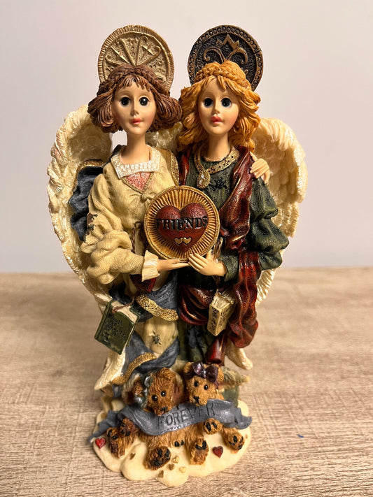 Boyds Bear The Folkstone Collection Limited Edition Constance & Felicity Best Friend Angels 28205