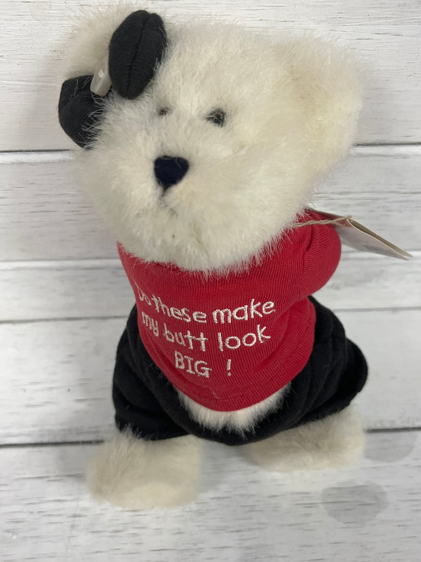 New Boyds Bears Plush Uneeda Bigersize and I’m a Real Razz - Beary 903209