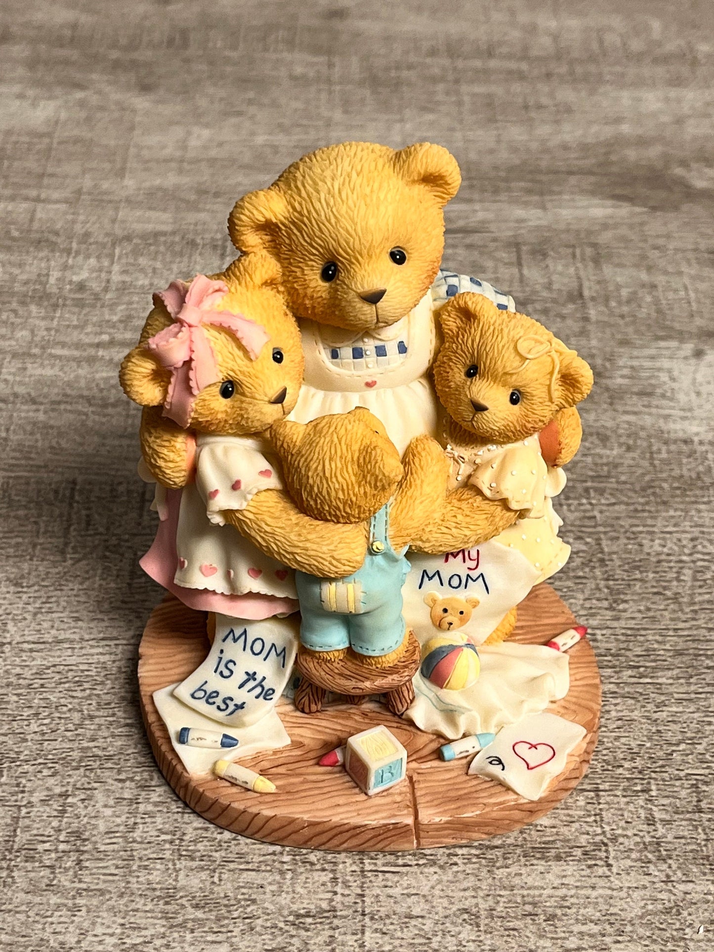 1996 Cherished Teddies Katie, Renee, Jessica, and Matthew 538299