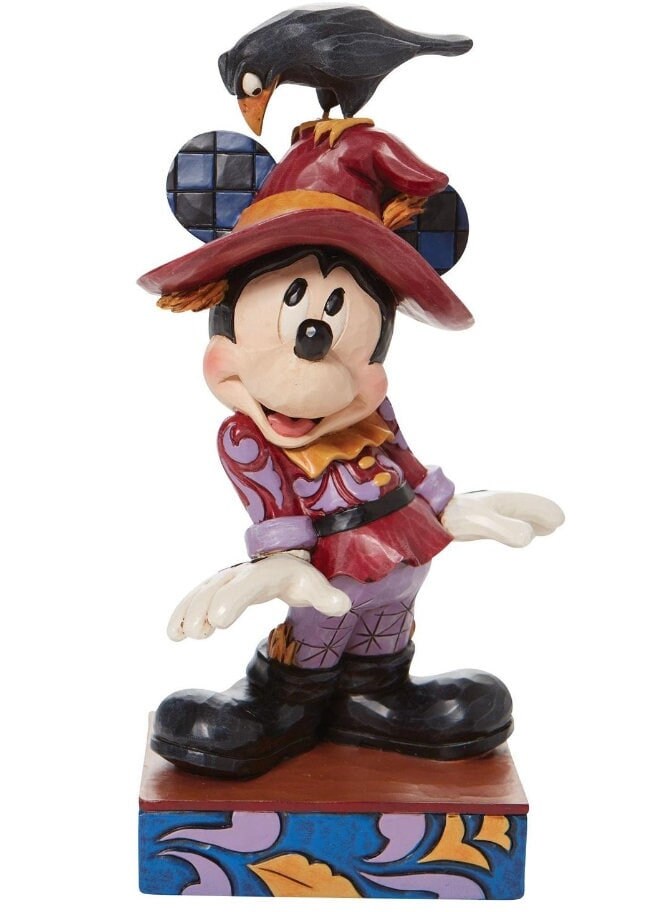 New jim shore fall scarecrow mickey mouse 6010862