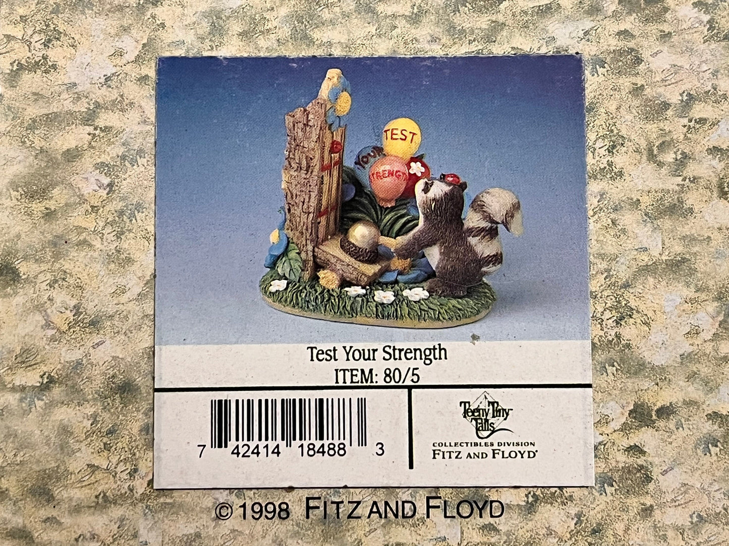 Charming tails by fitz and floyd - teen tiny test your strength 80/5