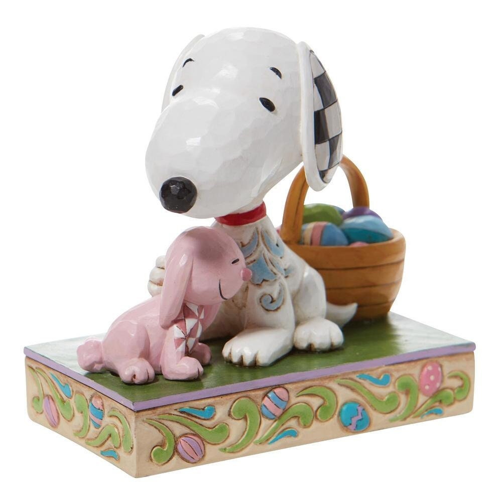 New jim shore snoopy with easter basket 6007938