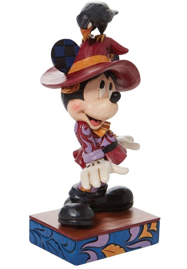 New jim shore fall scarecrow mickey mouse 6010862