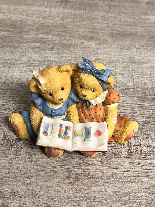 Cherished Teddies by Enesco 1999 Roxie and Shelly What A Story We Share 601586