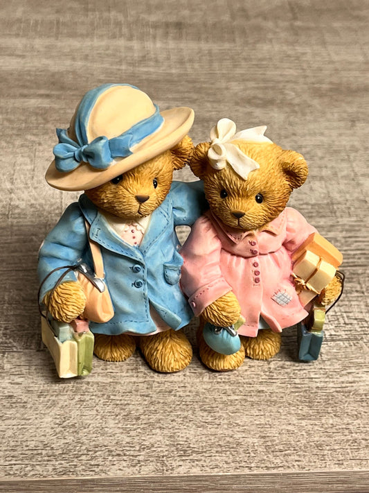 Cherished teddies patty and peggy spending time with you is priceless 789631