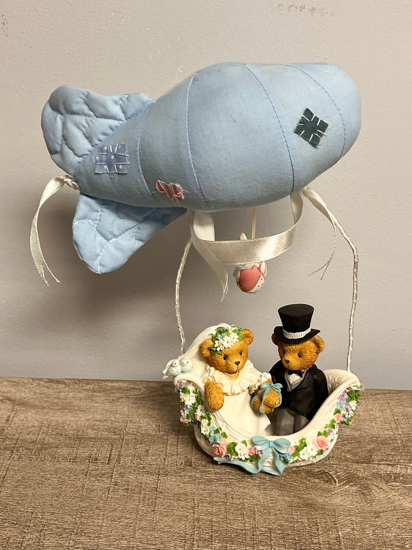 Cherished teddies 2001 bride and groom our journey has just begun 864374