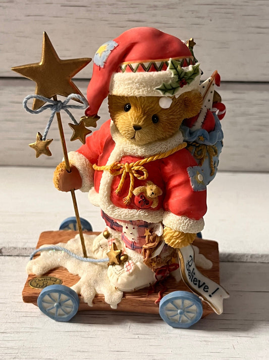 Cherished Teddies by Enesco 2002 Ricky Santa LE 104144