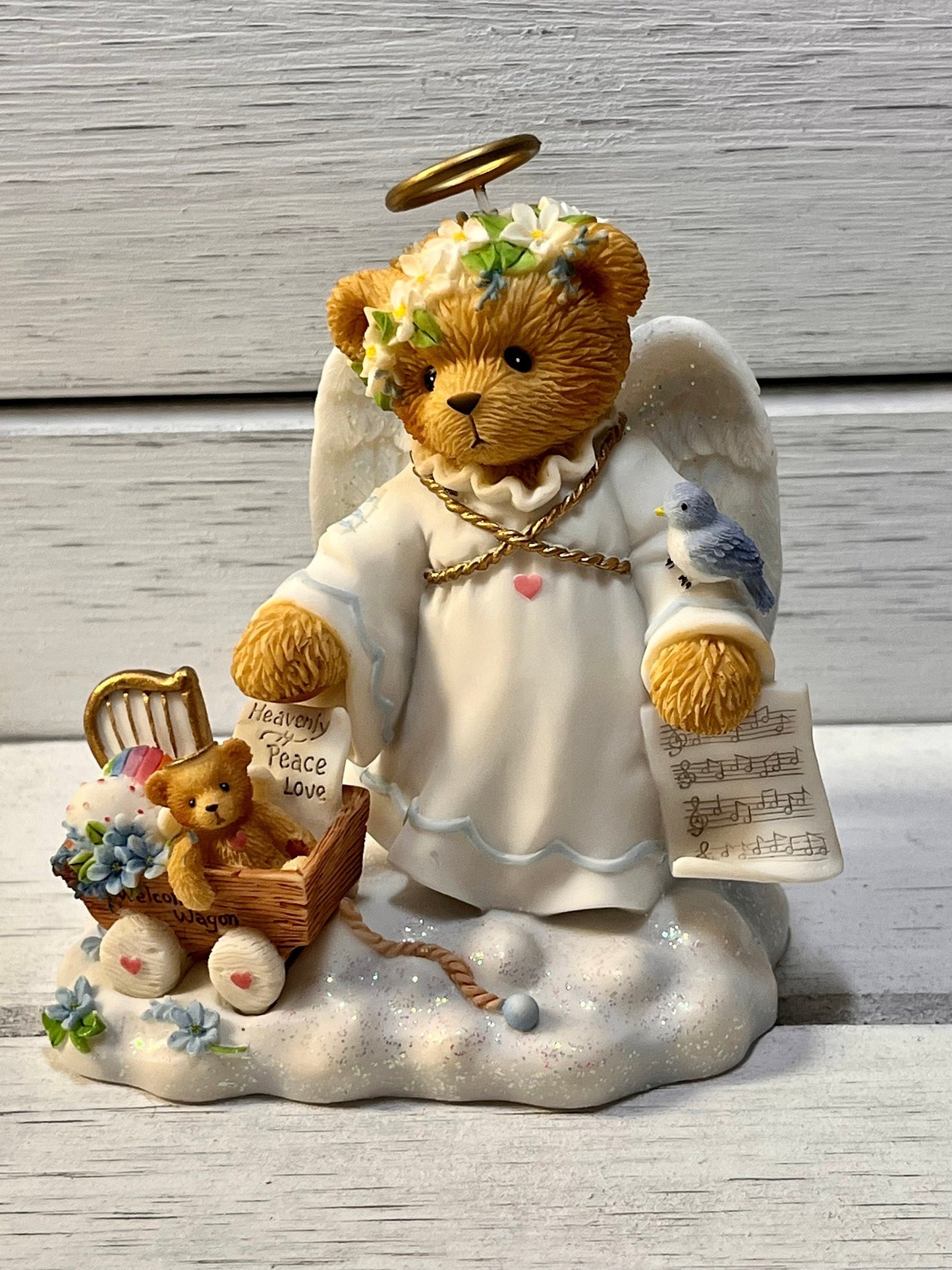 Cherished Teddies by Enesco 2001 FAY An Angel's Touch Is Never 867489