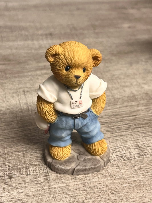 Cherished teddies by Enesco 2000 Jake Membear Only Figurine CT012