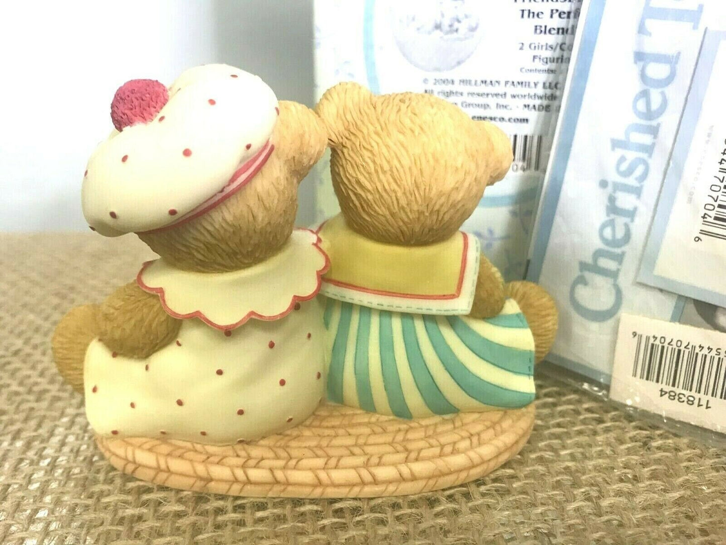 New cherished teddies marnie & rissa our friendship is the perfect blend 118384