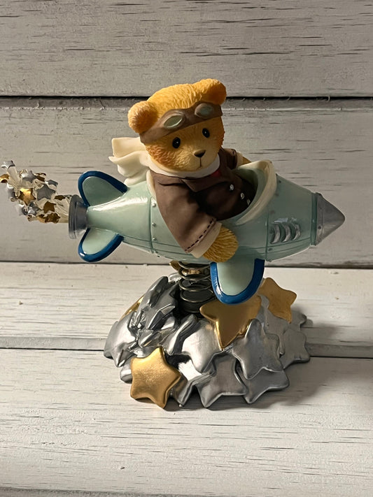 Cherished teddies 1999 milton wishing for a future as bright as the star 542644