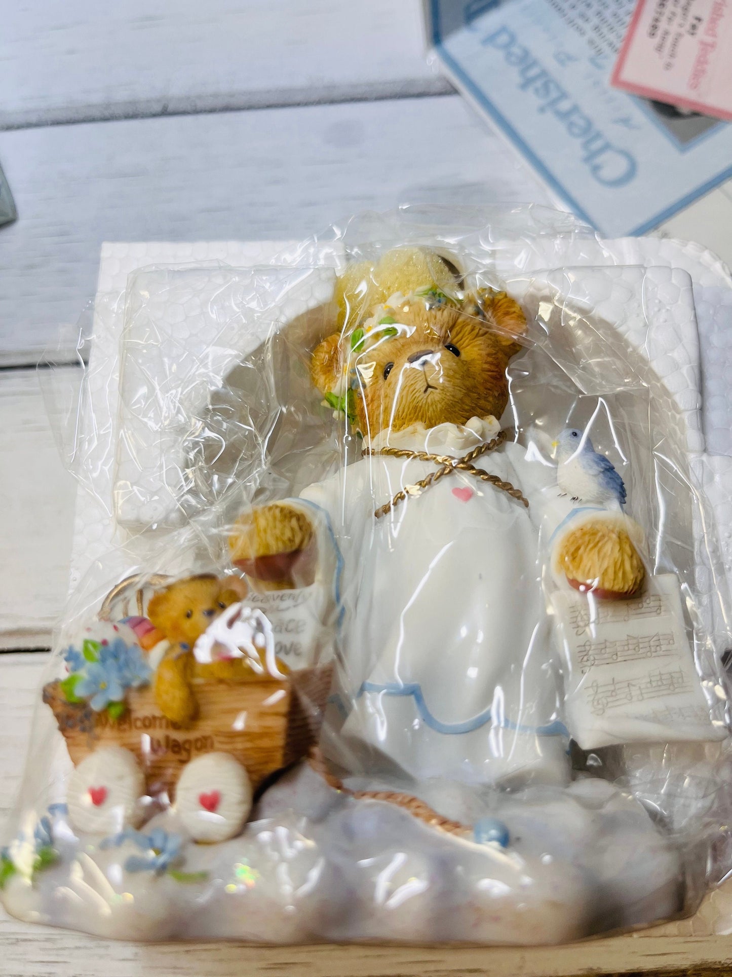 Cherished Teddies by Enesco 2001 FAY An Angel's Touch Is Never 867489