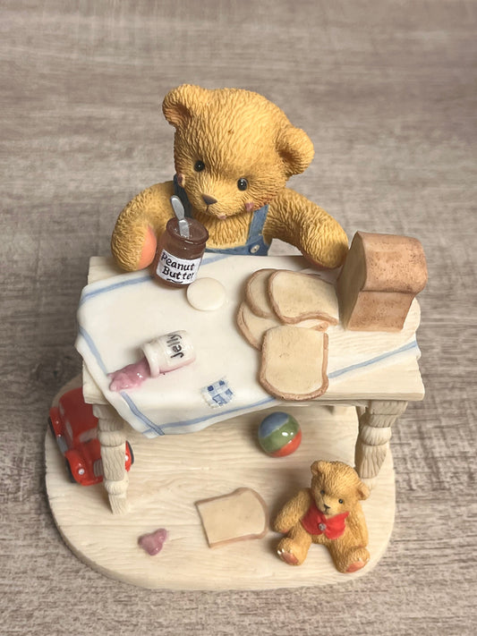 Cherished Teddies by Enesco 1999 FRED You're The Best Thing Since Sliced 661856