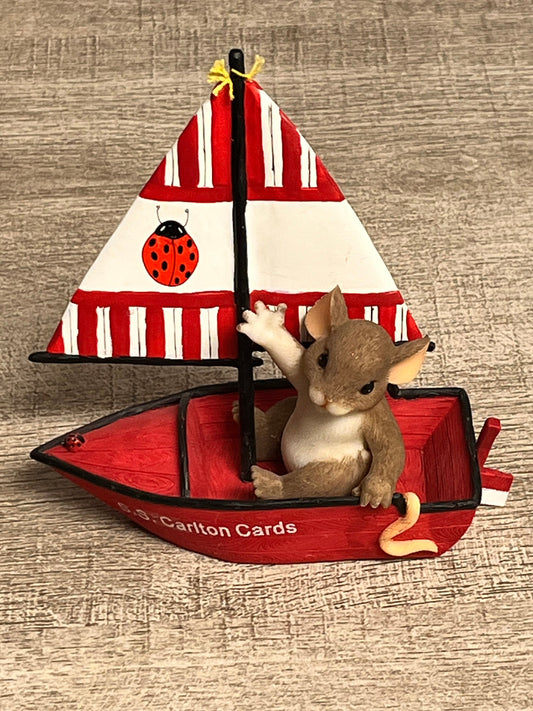 Charming Tails by Enesco Sailing By To Say Hi 98/423