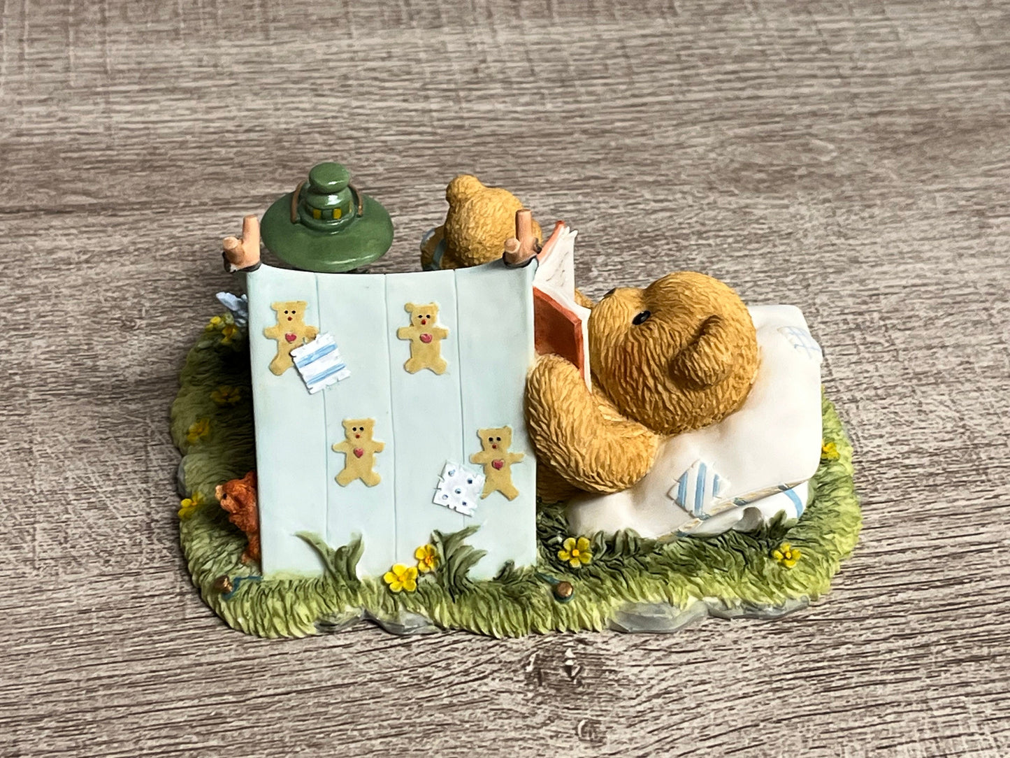 Cherished Teddies by Enesco 2005 JAY Boy Camping Membears Only 4001902