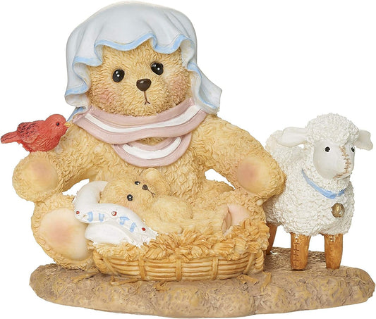 Cherished Teddies by Roman Inc Mary and Jesus Bear 132858