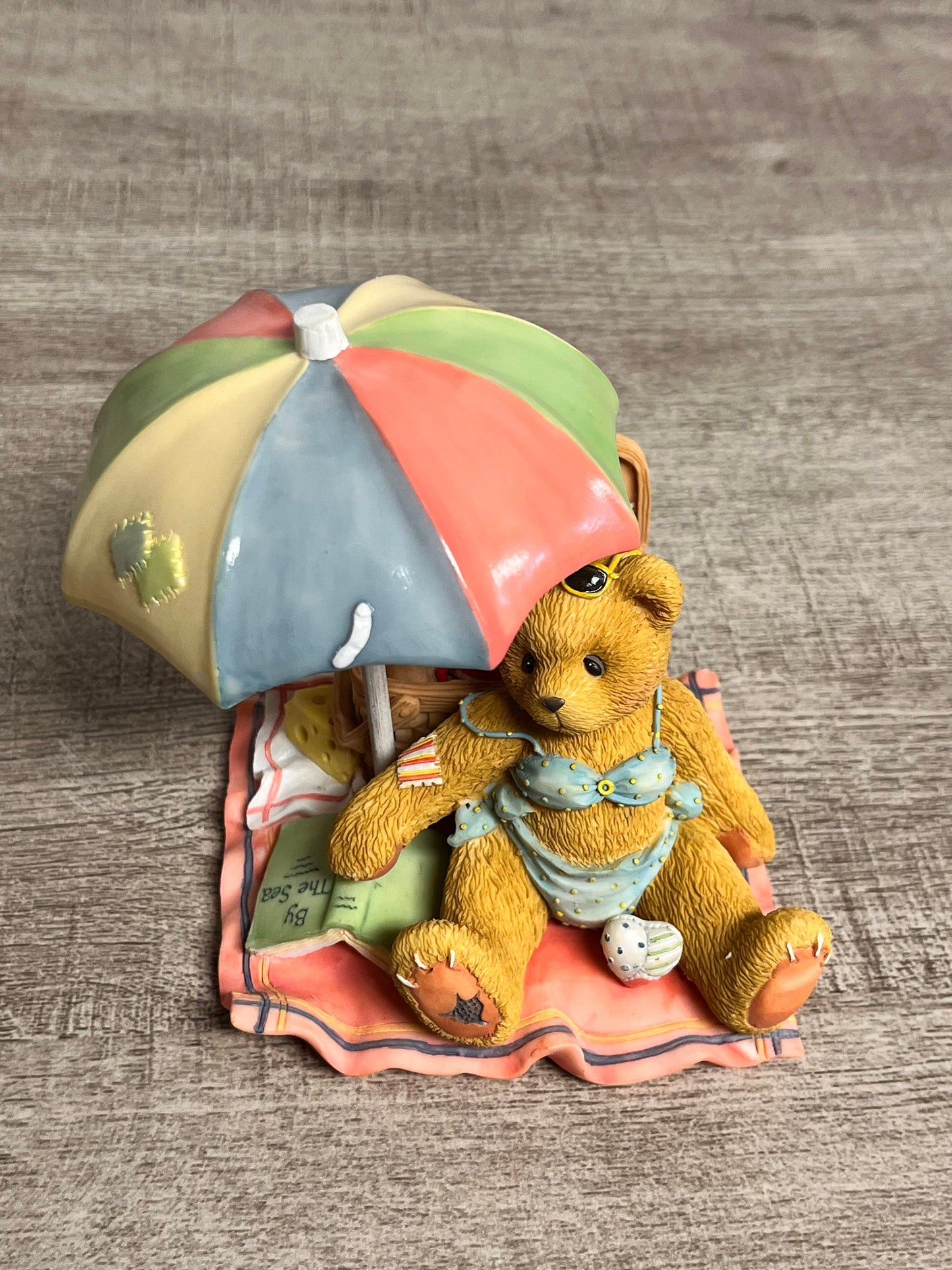 Cherished Teddies by Enesco 1996 JUDY I'm Your Bathing Beauty 203491