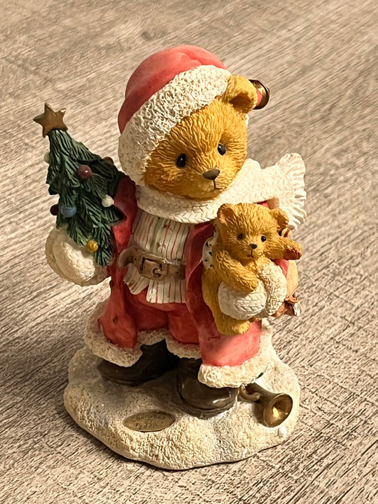 Cherished Teddies by Enesco 1996 Santa Klaus Bearer of Good Tidings 176036