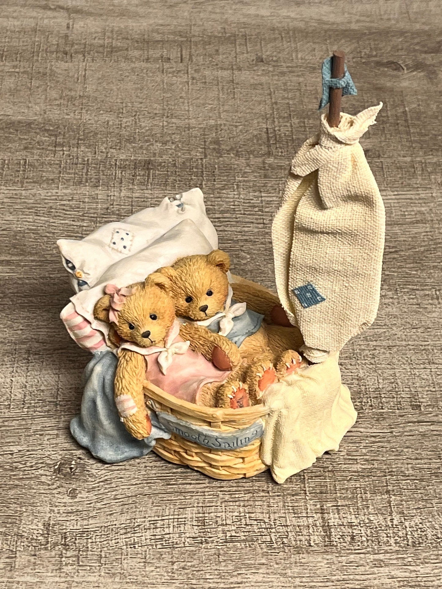 Cherished Teddies by Enesco 1993 Smooth Sailing Musical Love Will Keep 624926