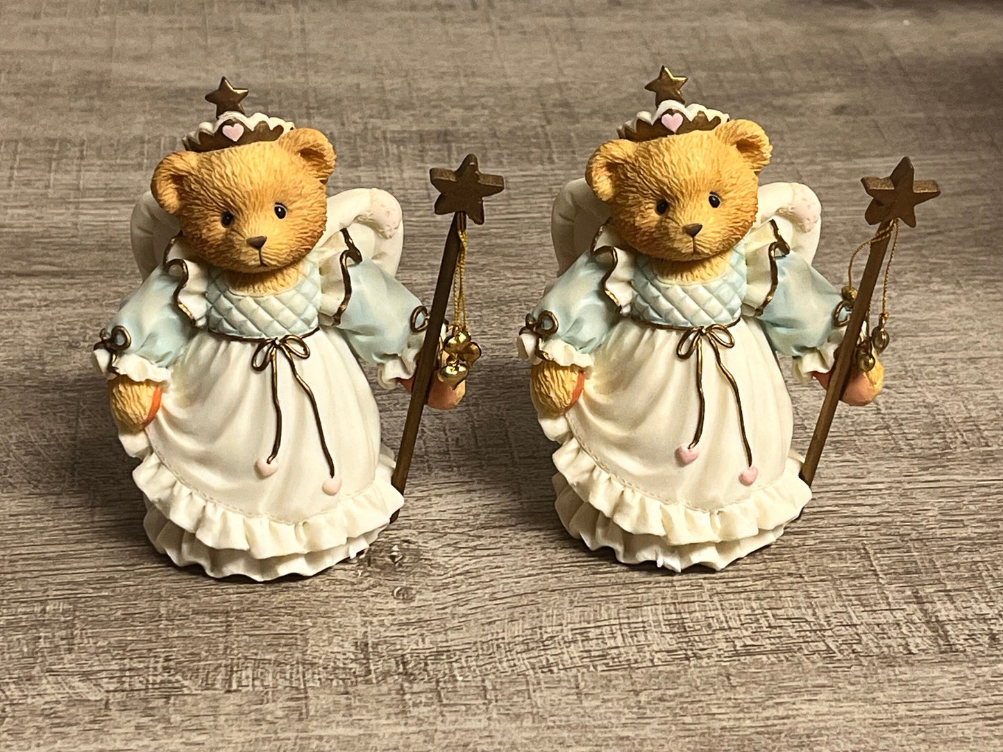 Cherished Teddies by Enesco 1996 Kittie You Make Wishes Come True 131865F International Event Figurine