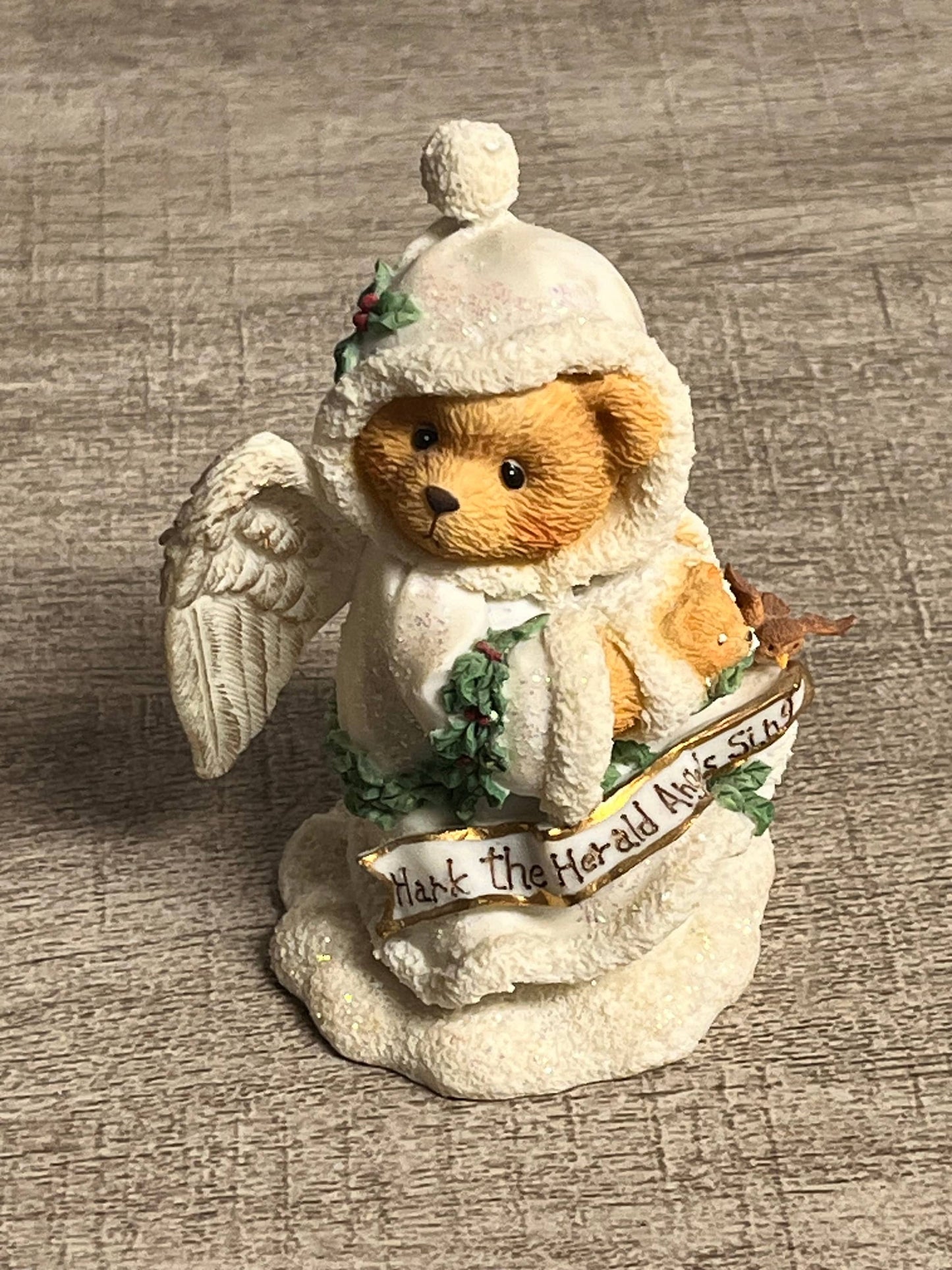 Cherished Teddies by Enesco 1996 STORMI Hark The Herald Angles Sing 176001