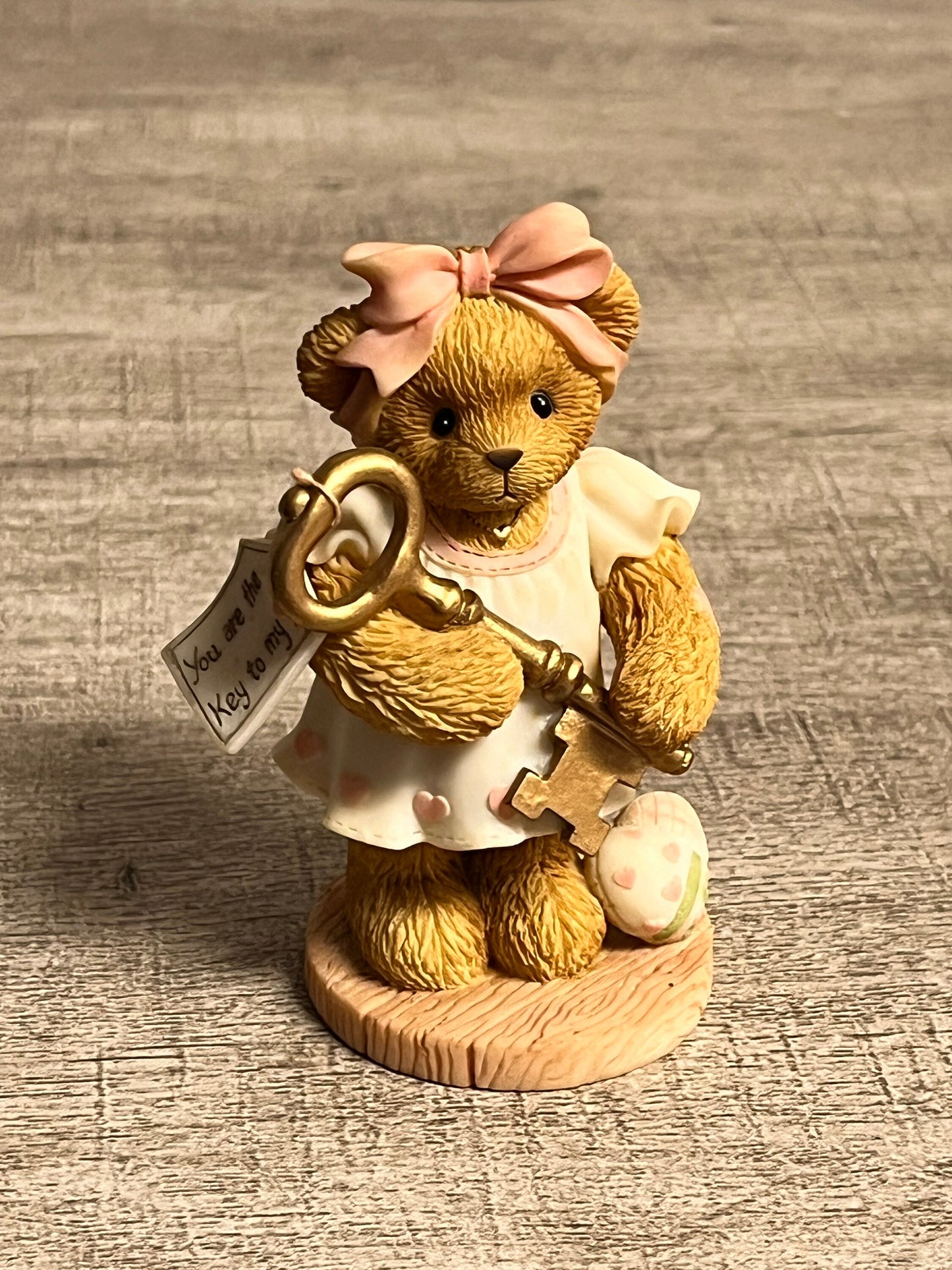 Cherished Teddies by Enesco 2000 Josette You Are The Key To My Heart 805610